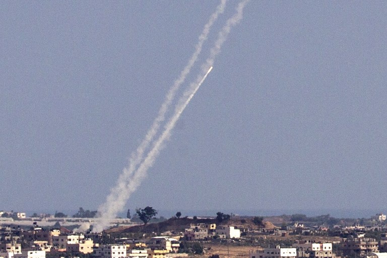 Юг Израиля под ракетным обстрелом
